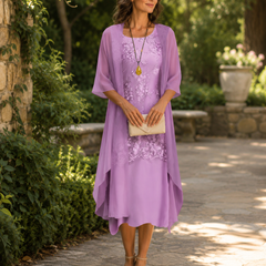 Eleanor | Elegant Two-Piece Dress