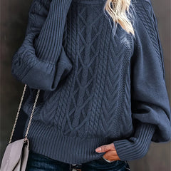 Tinsley - Casual Long Sleeve Knitted Sweater