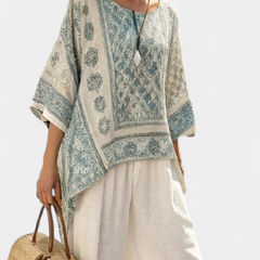 Annalisa - Printed Wide-Leg Trouser Set