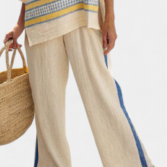 Marcella - Linen Trouser Set