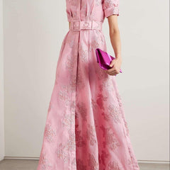 Anabella | Dress with Short Puff Sleeves
