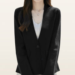 knit-v-neck-blazer-cardigan — James & Sarah studio