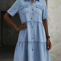 Sofía | Chic Casual Denim Dress