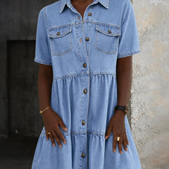 Sofía | Chic Casual Denim Dress