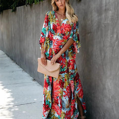 Serena | Women's Wedding Guest Wrap Maxi Dress