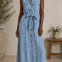 Susana | Classic Everyday Denim Dress
