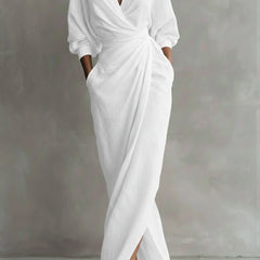 Valina | Wrap Maxi Dress