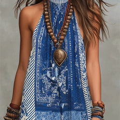 Isla | Patchwork Maxi Dress
