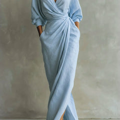 Valina | Wrap Maxi Dress