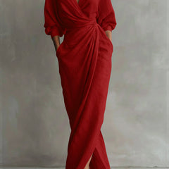 Valina | Wrap Maxi Dress