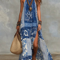Isla | Patchwork Maxi Dress