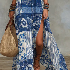 Isla | Patchwork Maxi Dress