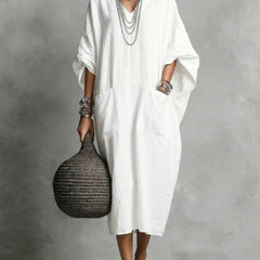 Kaia | Relaxed Kaftan Maxi Dress