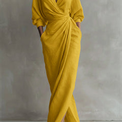 Valina | Wrap Maxi Dress
