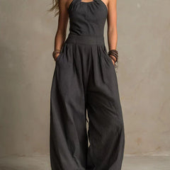 Bianca – Elegant Linen and Cotton Jumpsuit