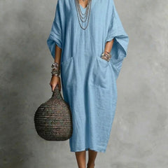Kaia | Relaxed Kaftan Maxi Dress