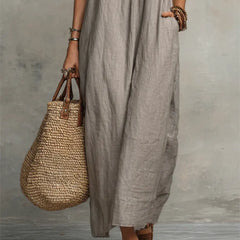 Sienna | Boho Ruffle Maxi Dress