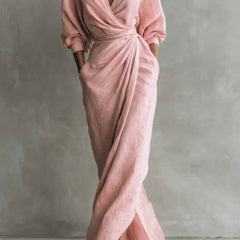 Valina | Wrap Maxi Dress