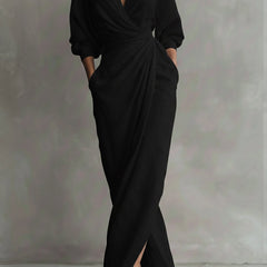 Valina | Wrap Maxi Dress