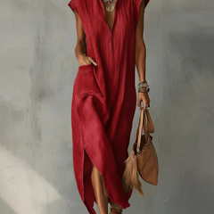 Elara | Ruffle Spring Maxi Dress