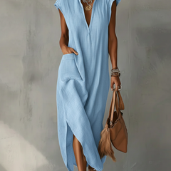 Elara | Ruffle Spring Maxi Dress