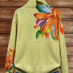 Sidonie™ | Vibrant Tropical Lily Floral Print