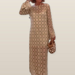 Judy  | Floral Long Sleeve Midi Dress