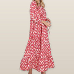 Nina  | Floral Boho Maxi Dress